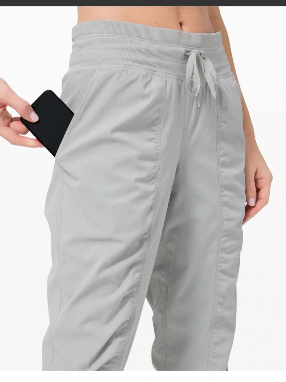 Lululemon Dance Studio Jogger Mid Rise Gray Woman’s Size 20